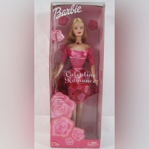 2003 Mattel Valentine Romance Barbie Doll NIB